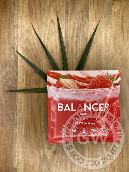 КОКТЕЙЛЬ BALANCER СО ВКУСОМ «СПЕЛАЯ КЛУБНИКА», 10 ШТ