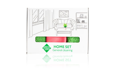 GREEN FIBER GENERAL СLEANING SET НАБОР ДЛЯ ОБЩЕЙ УБОРКИ