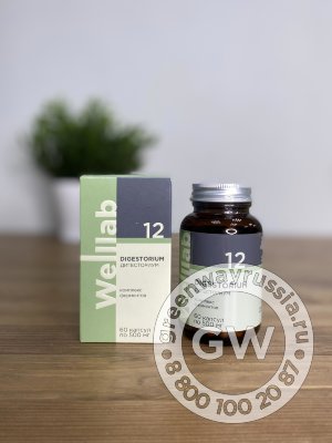 Welllab DIGESTORIUM, 60 капсул