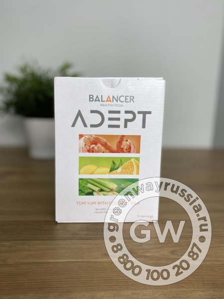 Коктейль BALANCER ADEPT со вкусом "Тайский суп том ям", 5 шт.